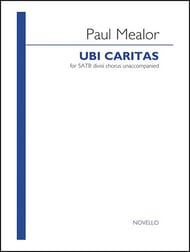 Ubi Caritas SATB choral sheet music cover